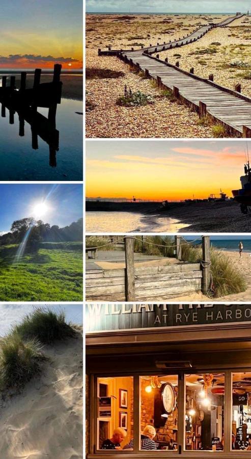 Camber Sands Seascape Horizon Decked Villa Dog Friendly Extérieur photo